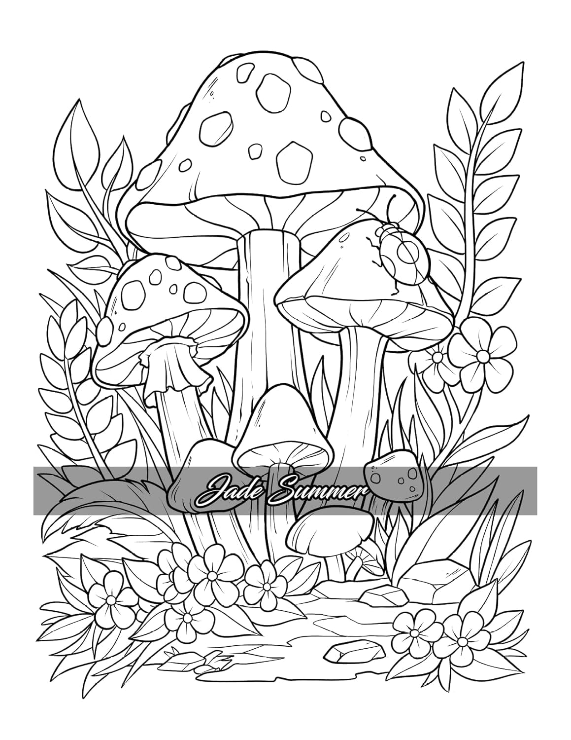 Stress Relief: Adult Coloring Book with Animals, Flowers, Fantasy, and More for Mindfulness and Relaxation