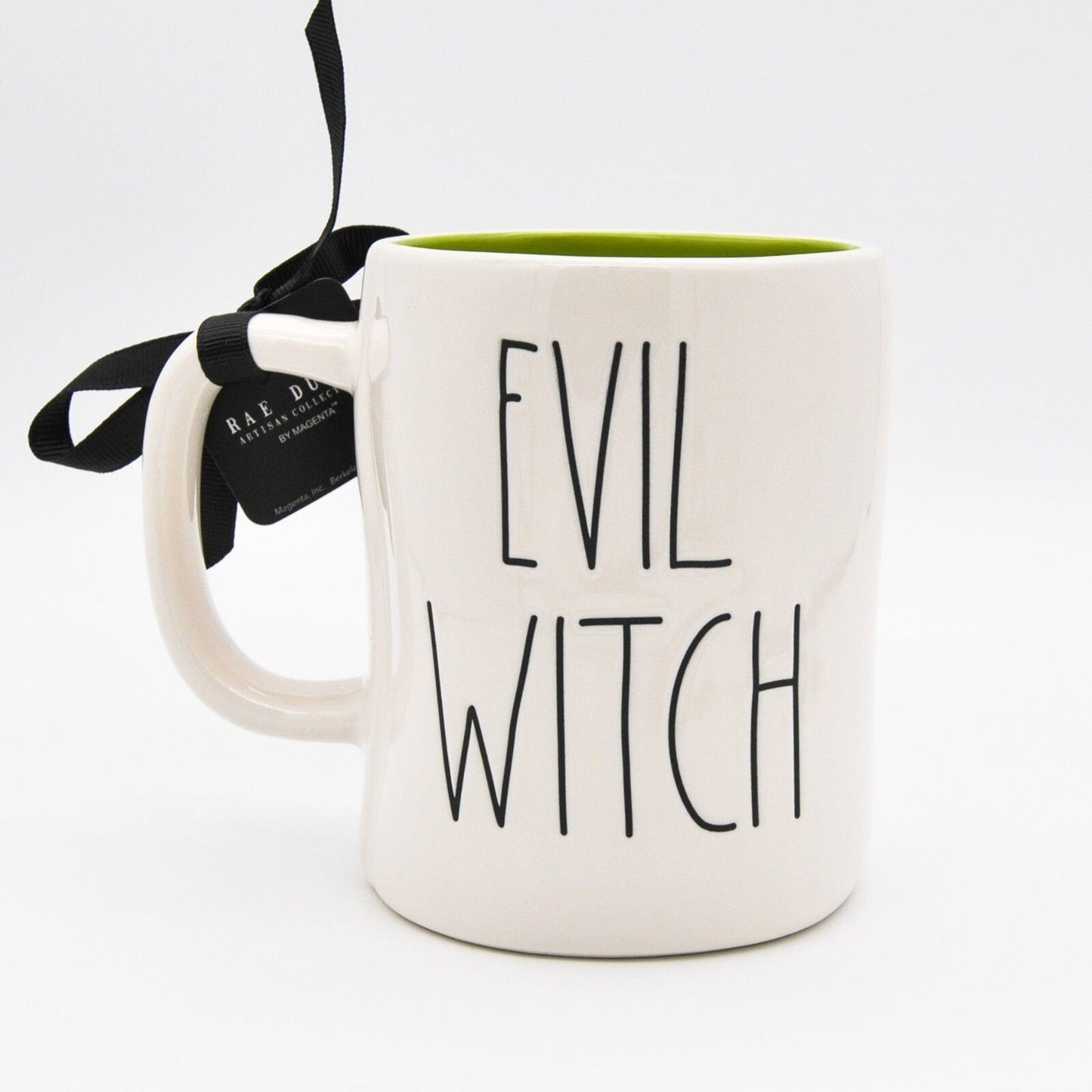 Rae Dunn Villains Evil Witch Mug, 16oz Ceramic Coffee Cup, Halloween Decor, New