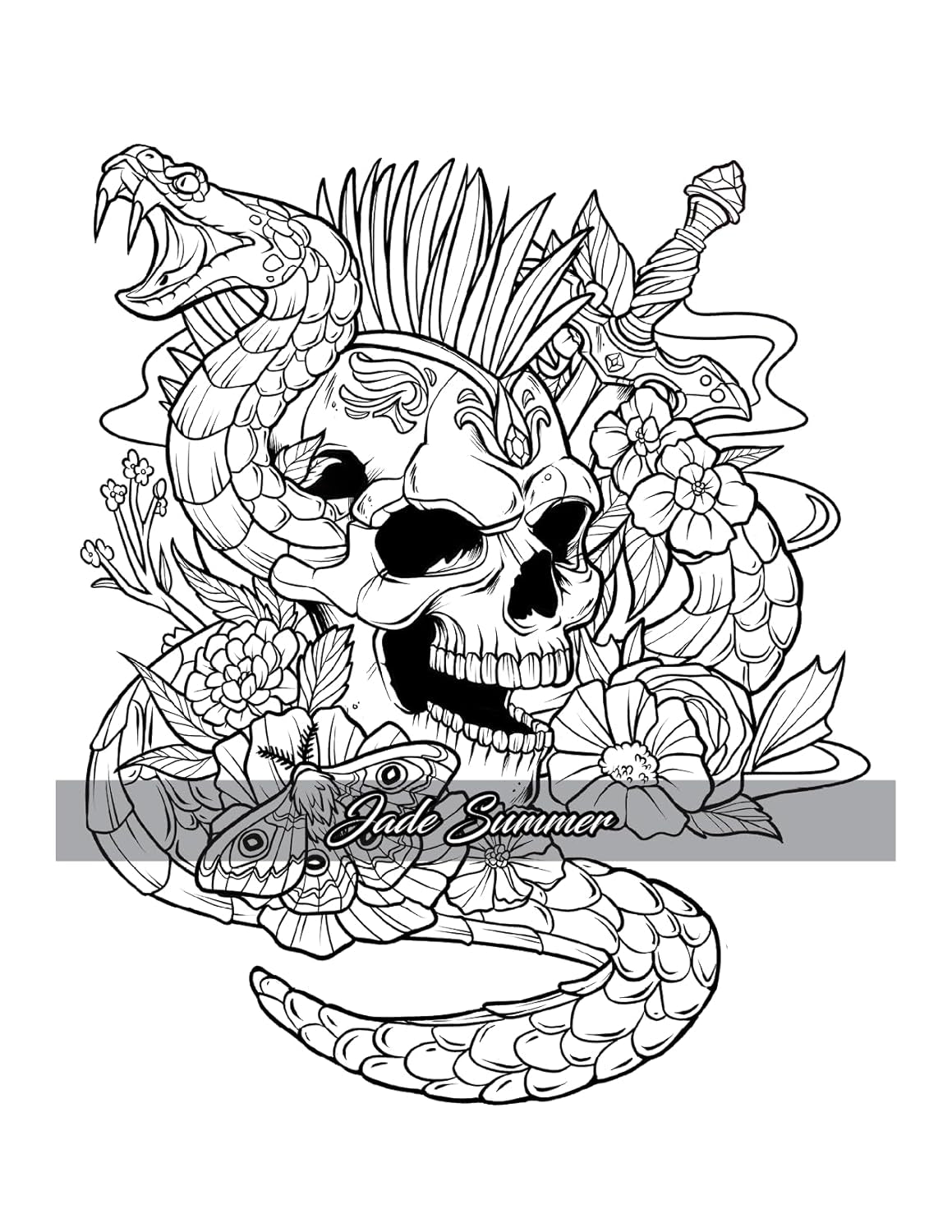 100 Tattoos: Tattoo Coloring Book for Adults with Incredible Designs of Animals, Flowers, Fantasy, Skulls, and More!