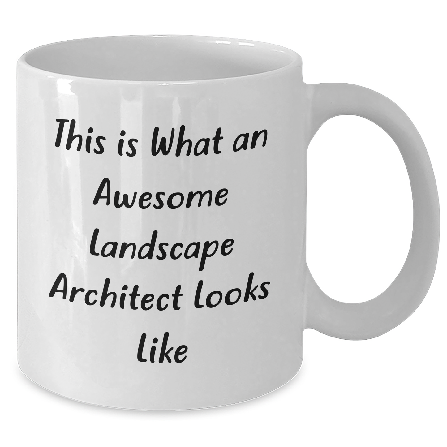 Funny Landscape Architect Gifts White Coffee Mug This Is What An Awesome Looks Like Gifts from Friends for Landscape Architect Graduation Unique Gifts - Additional