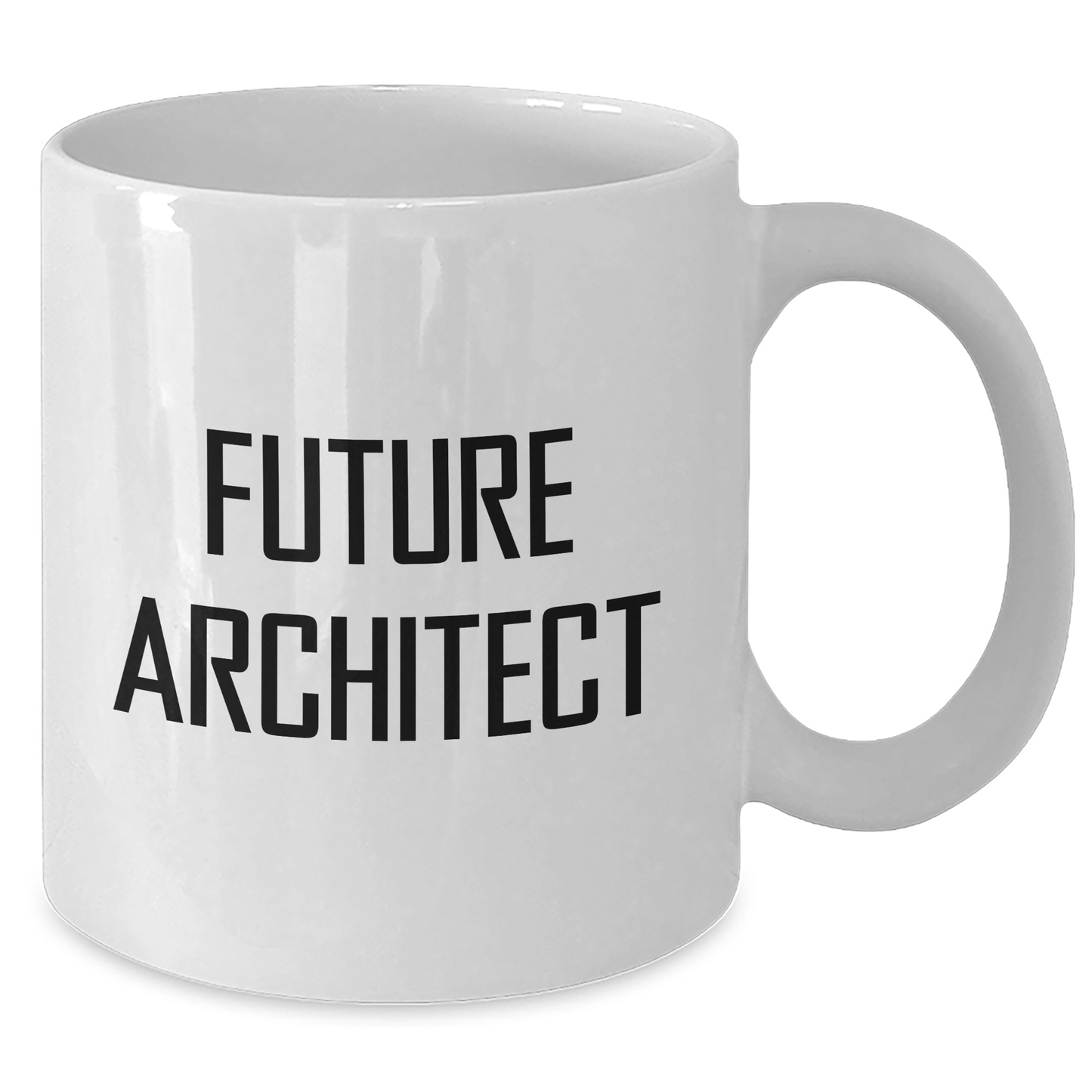 Funny Future Architect Gifts from Mom, Unique White Coffee Mug for Men, Women, or Coworkers, Inspirational Quote for Mother's Day - Additional