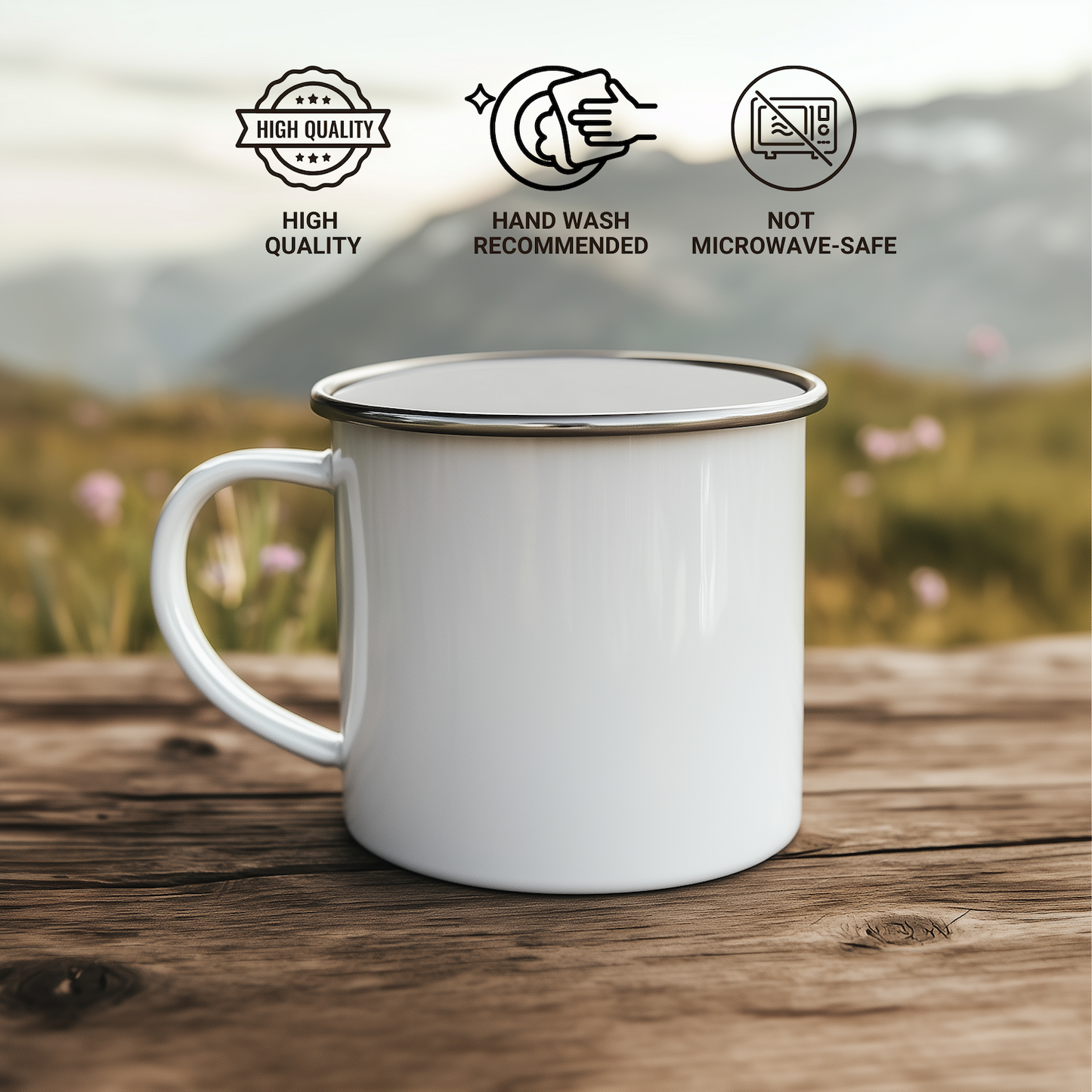 Funny Advisor Gifts, Camping Mug for Mother's Day, 'I Became An Advisor For The Money And Fame', Unique Gifts from Family to Advisor, 12 oz Stainless Steel with Enamel Finish - Image 4