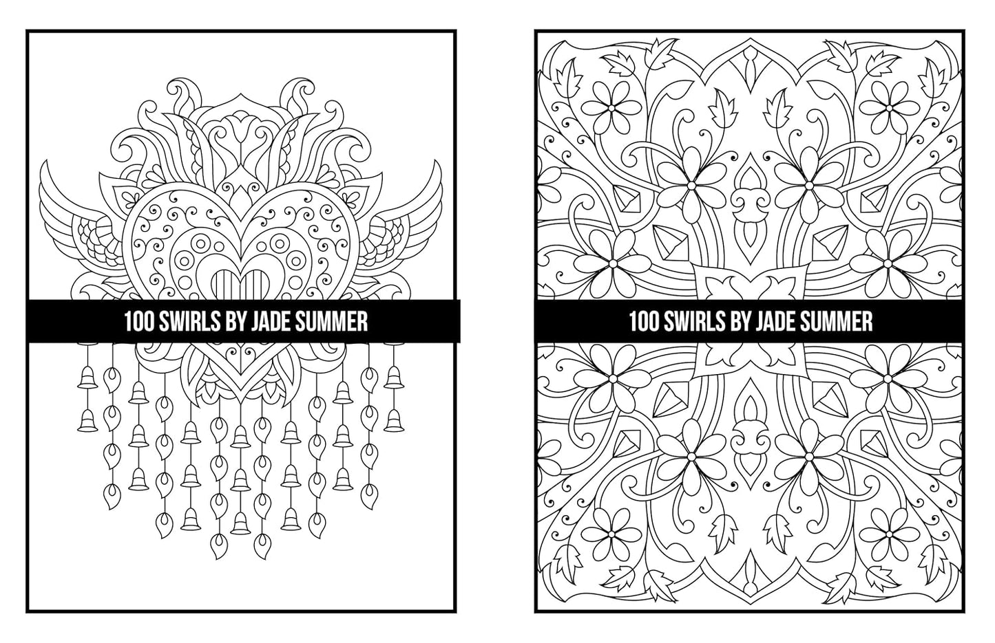 100 Swirls Coloring Book: for Adults with Fun, Easy, and Relaxing Designs