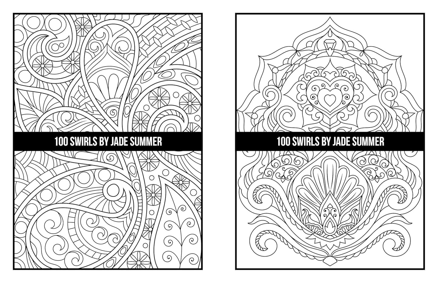 100 Swirls Coloring Book: for Adults with Fun, Easy, and Relaxing Designs