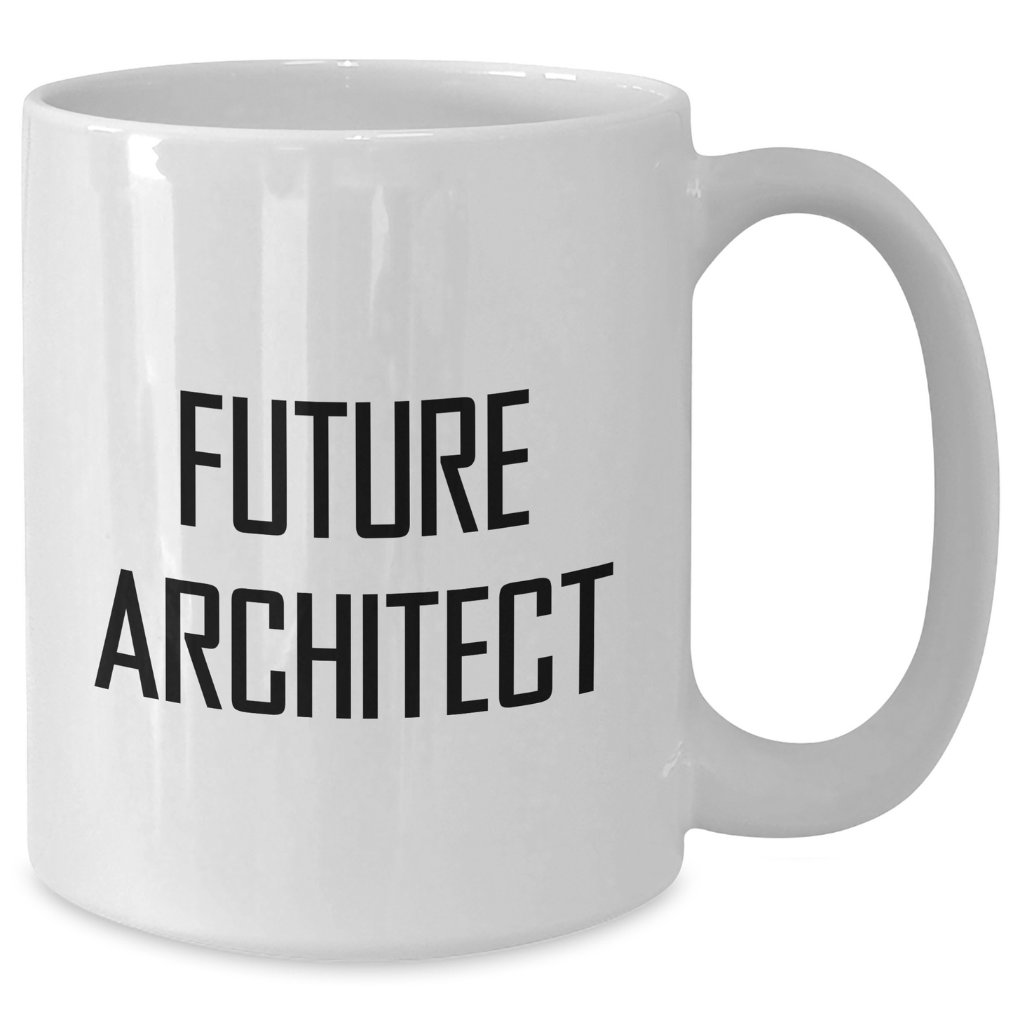 Funny Future Architect Gifts from Mom, Unique White Coffee Mug for Men, Women, or Coworkers, Inspirational Quote for Mother's Day - Additional