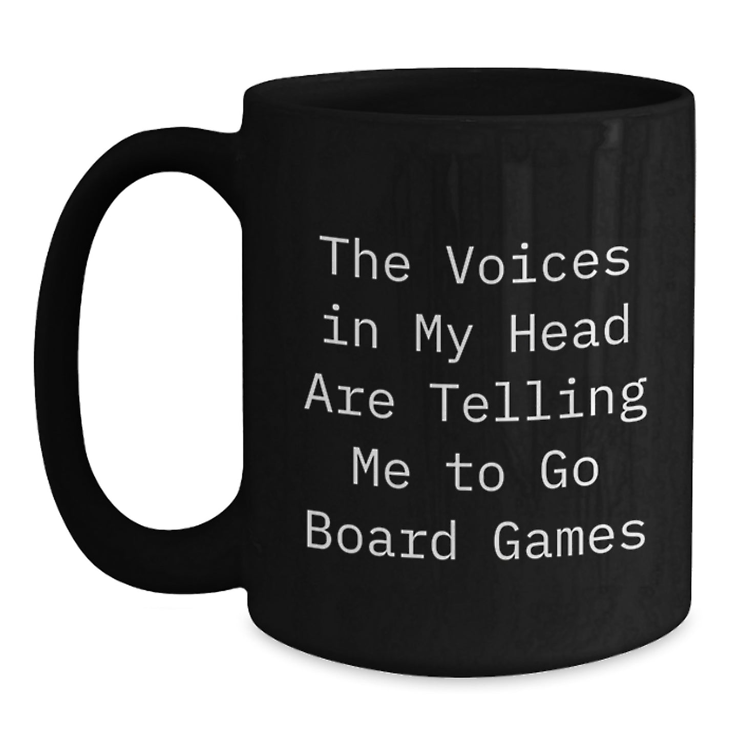Funny Board Games Gifts from Friends for Board Games Enthusiasts, Inspirational Black Coffee Mug for Birthday - Main