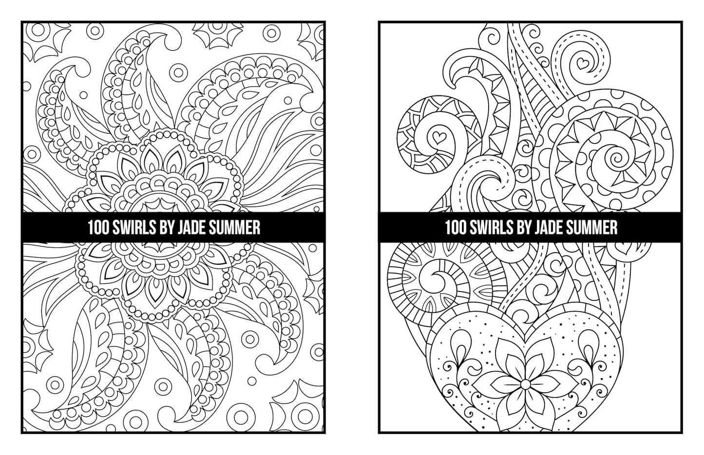 100 Swirls Coloring Book: for Adults with Fun, Easy, and Relaxing Designs