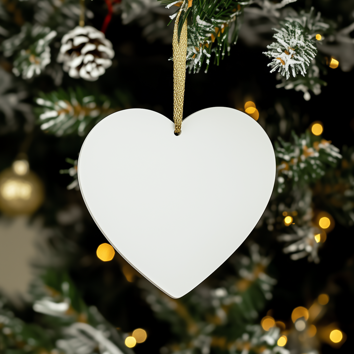 Author Inspired Funny Quote Heart Ornament, Gifts from Friends and Family, Perfect for Christmas Unique Gifts, Encouragement for Author, 2.75" Tall, MDF Material - Image 3
