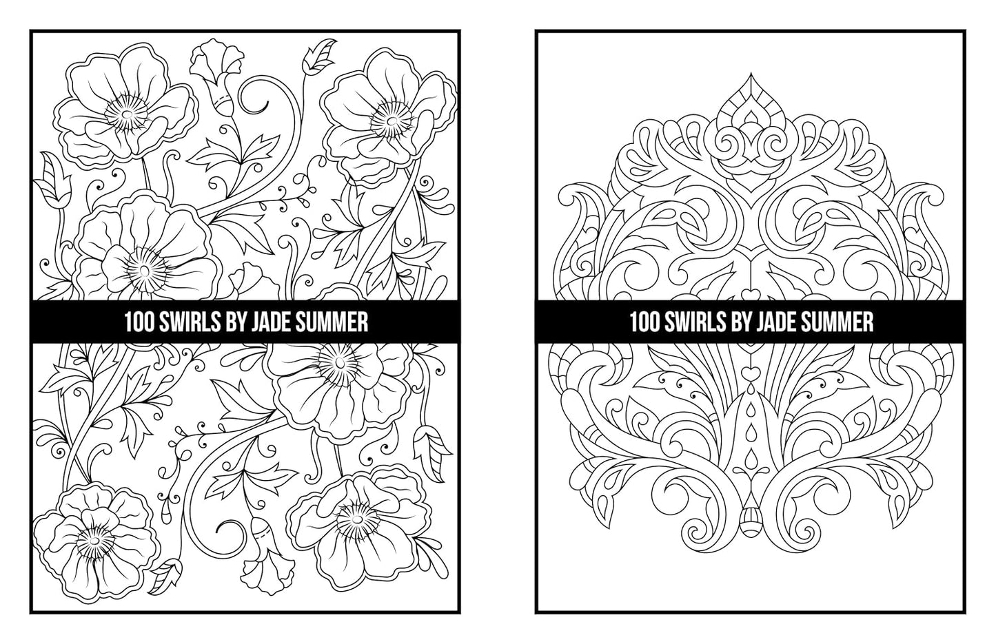 100 Swirls Coloring Book: for Adults with Fun, Easy, and Relaxing Designs