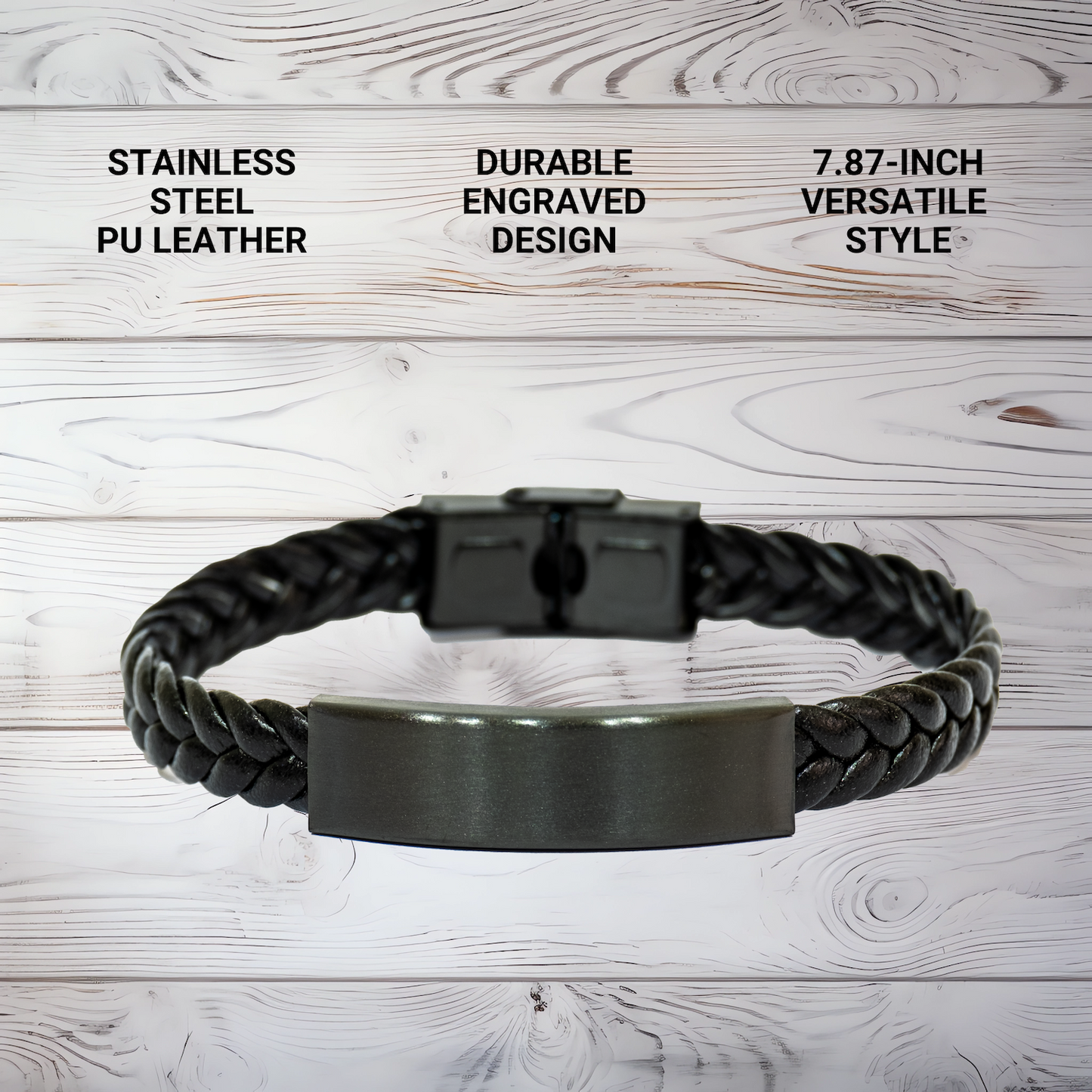 Funny, Sexy Jeweler Gifts for Her, Interlaced Leather Bracelet, Gifts from Women to Mothers, Mother's Day Unique Jeweler Presents - Image 3