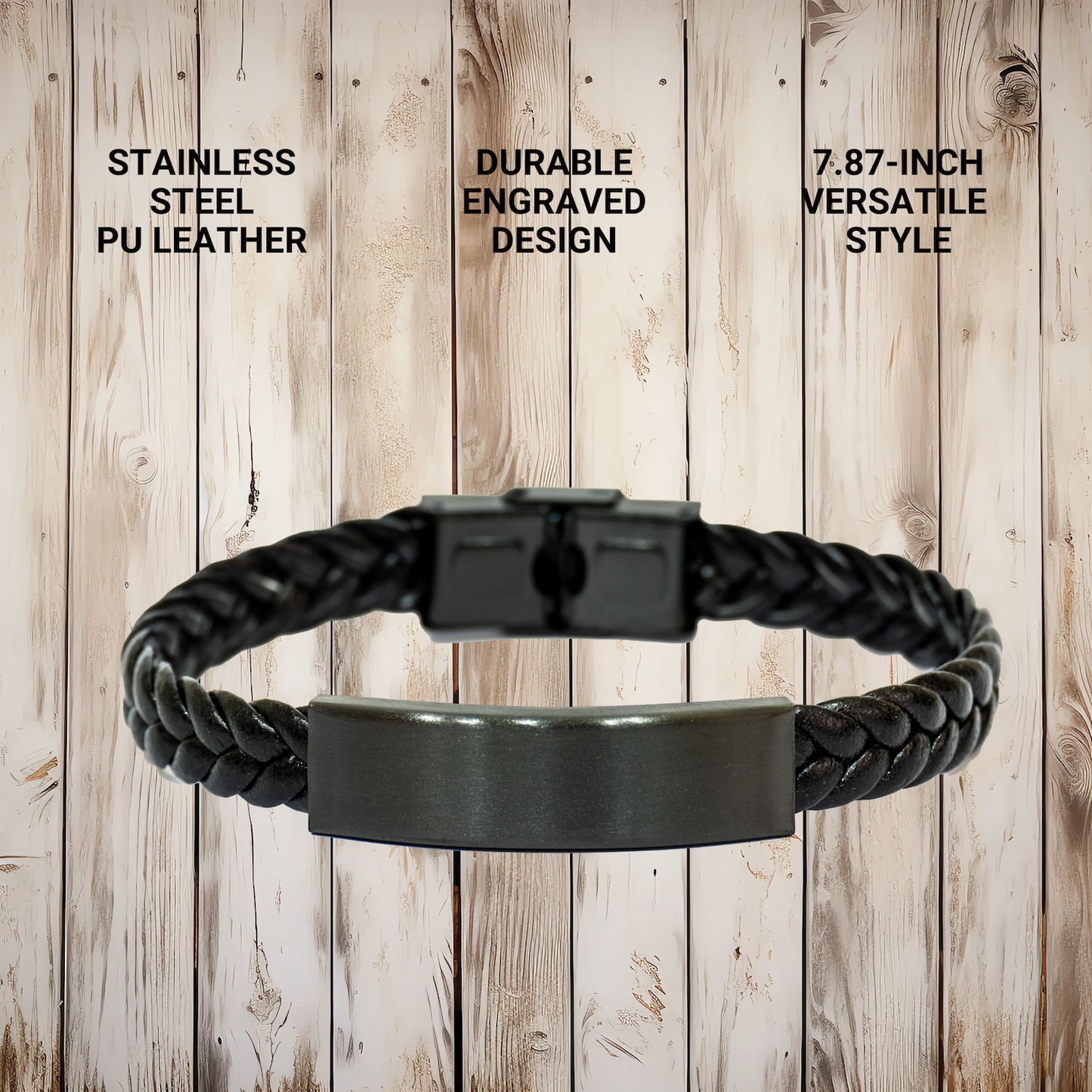 Funny, Sexy Jeweler Gifts for Her, Interlaced Leather Bracelet, Gifts from Women to Mothers, Mother's Day Unique Jeweler Presents - Image 4