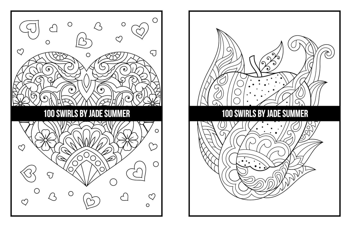 100 Swirls Coloring Book: for Adults with Fun, Easy, and Relaxing Designs