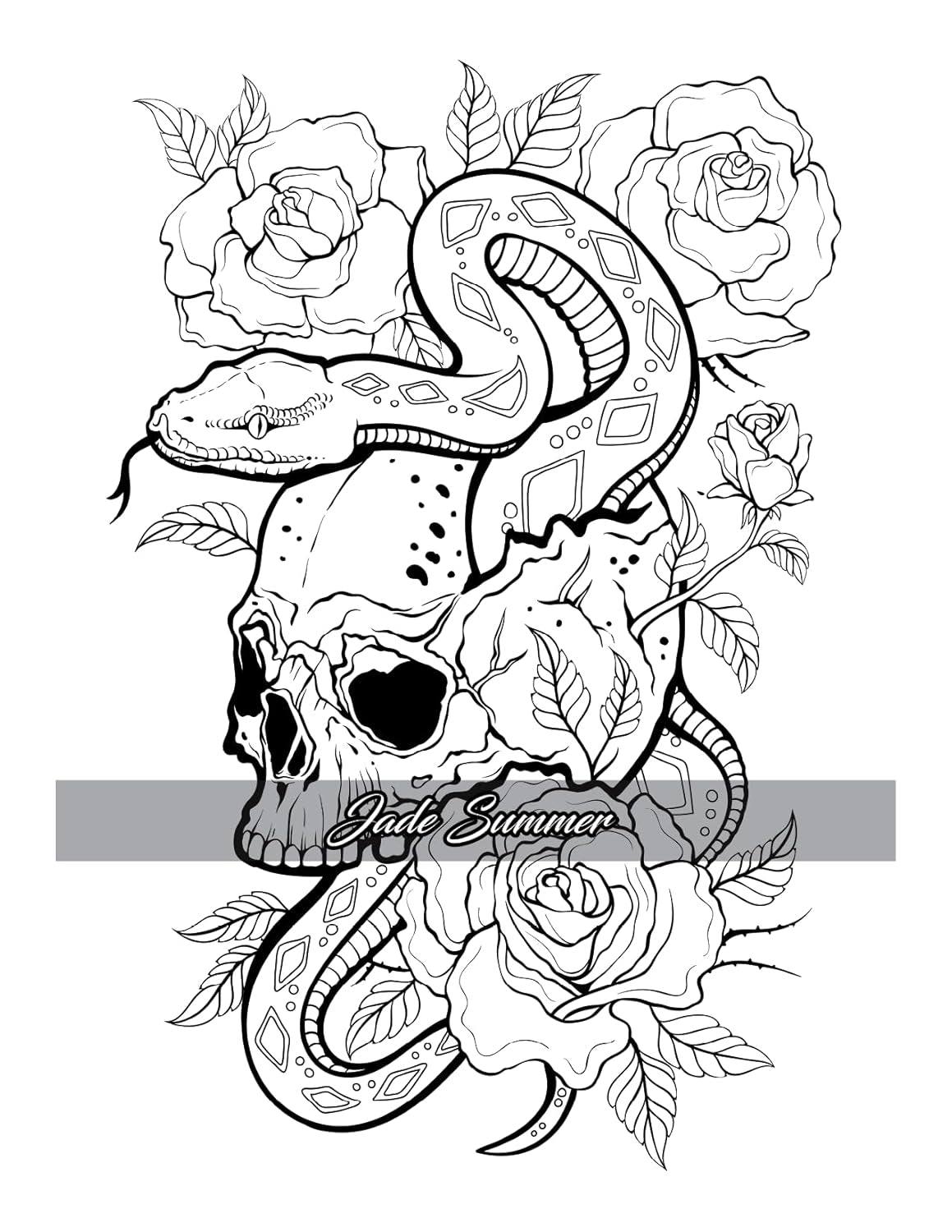 100 Tattoos: Tattoo Coloring Book for Adults with Incredible Designs of Animals, Flowers, Fantasy, Skulls, and More!