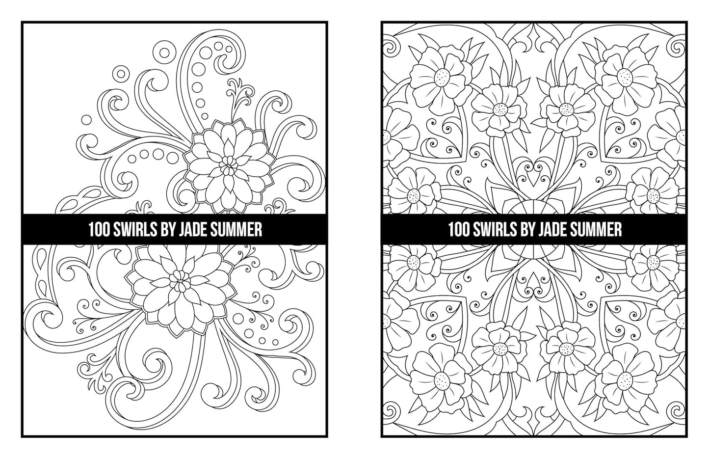 100 Swirls Coloring Book: for Adults with Fun, Easy, and Relaxing Designs