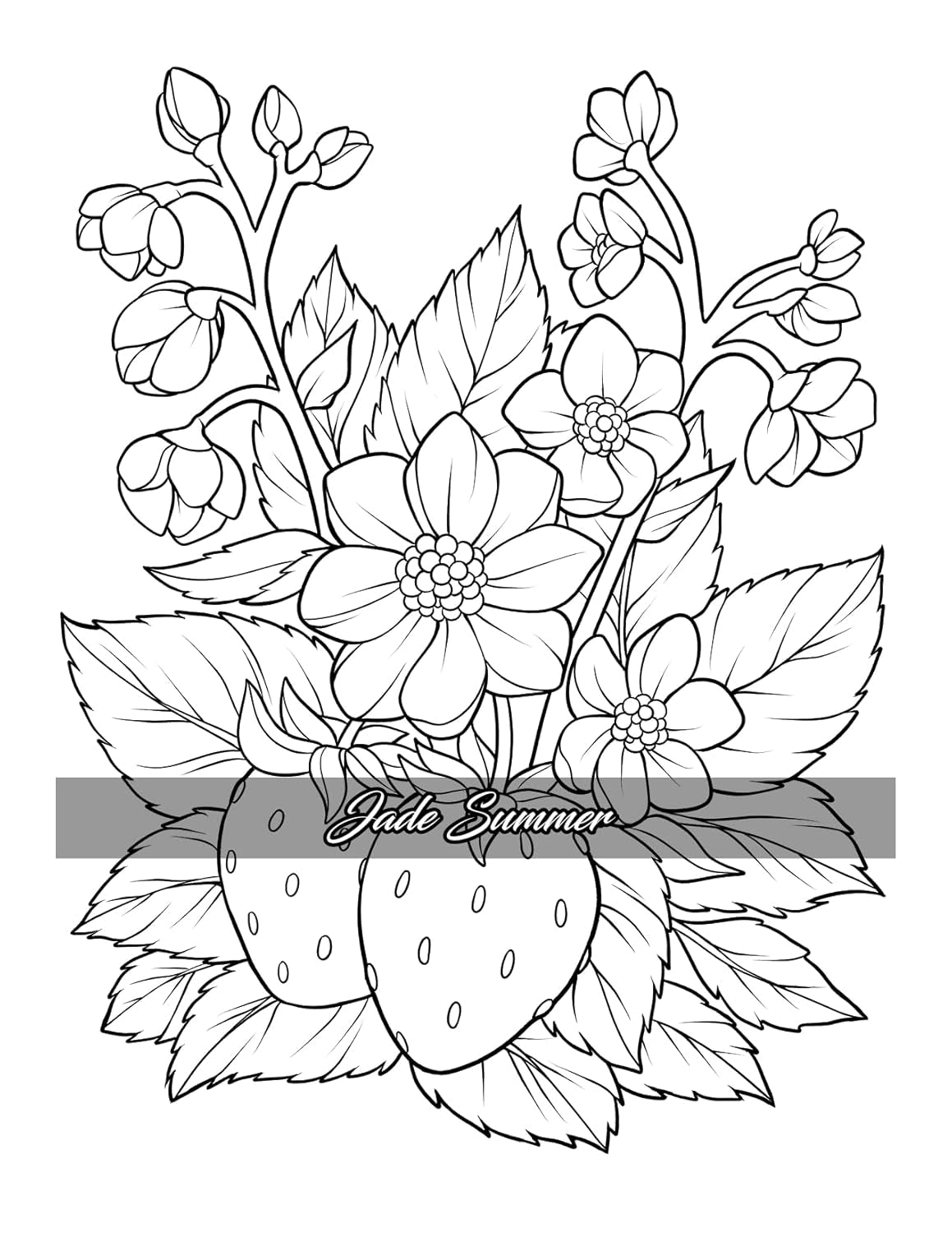 Stress Relief: Adult Coloring Book with Animals, Flowers, Fantasy, and More for Mindfulness and Relaxation