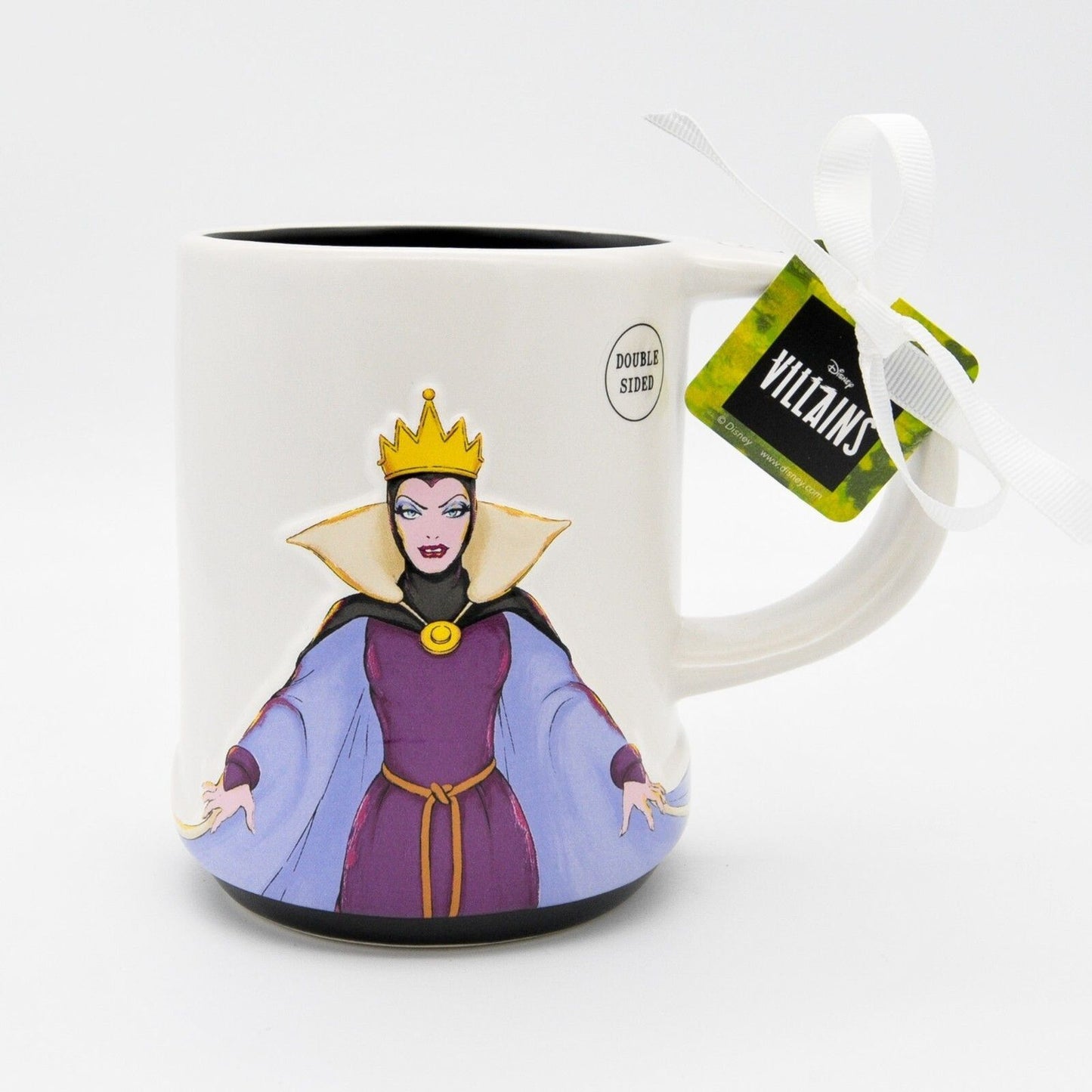 Rae Dunn Evil Queen Mug, Snow White 16oz Ceramic Coffee Cup, Disney Gift, New