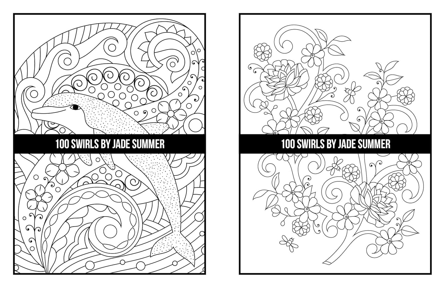 100 Swirls Coloring Book: for Adults with Fun, Easy, and Relaxing Designs