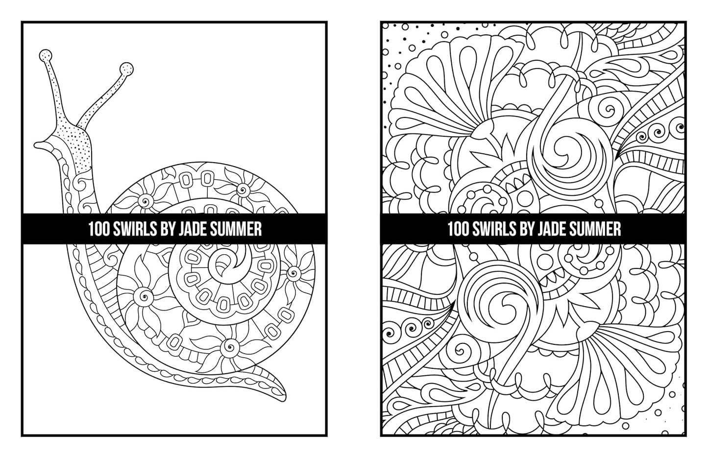 100 Swirls Coloring Book: for Adults with Fun, Easy, and Relaxing Designs