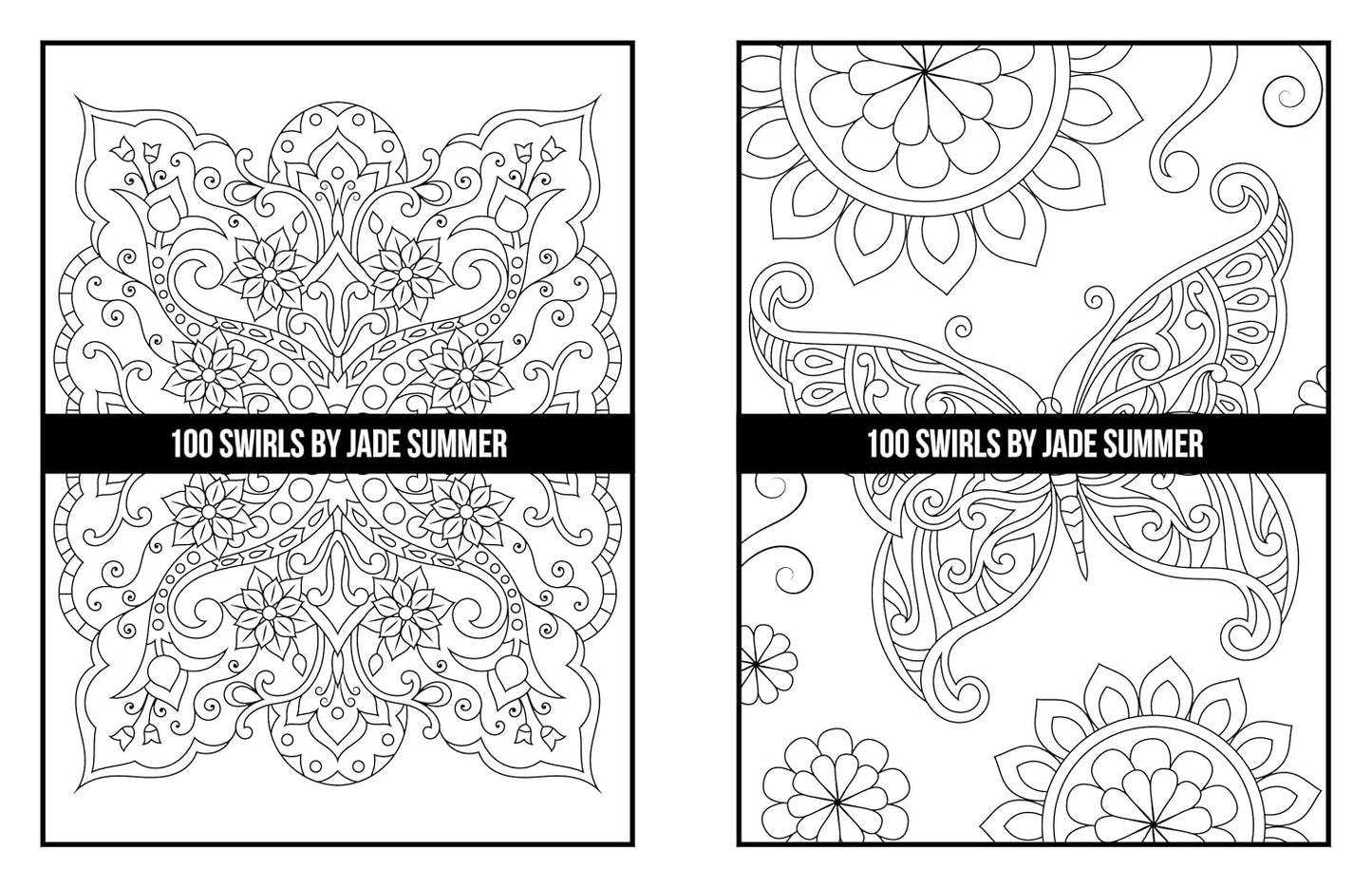 100 Swirls Coloring Book: for Adults with Fun, Easy, and Relaxing Designs