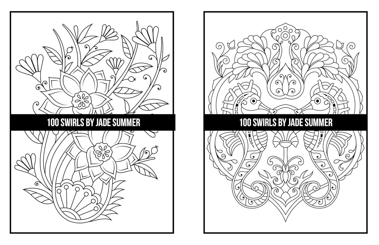100 Swirls Coloring Book: for Adults with Fun, Easy, and Relaxing Designs