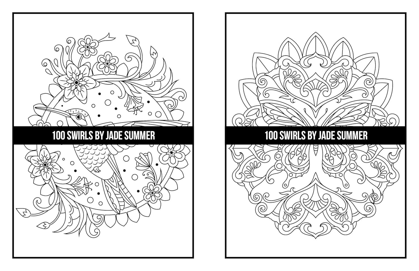 100 Swirls Coloring Book: for Adults with Fun, Easy, and Relaxing Designs