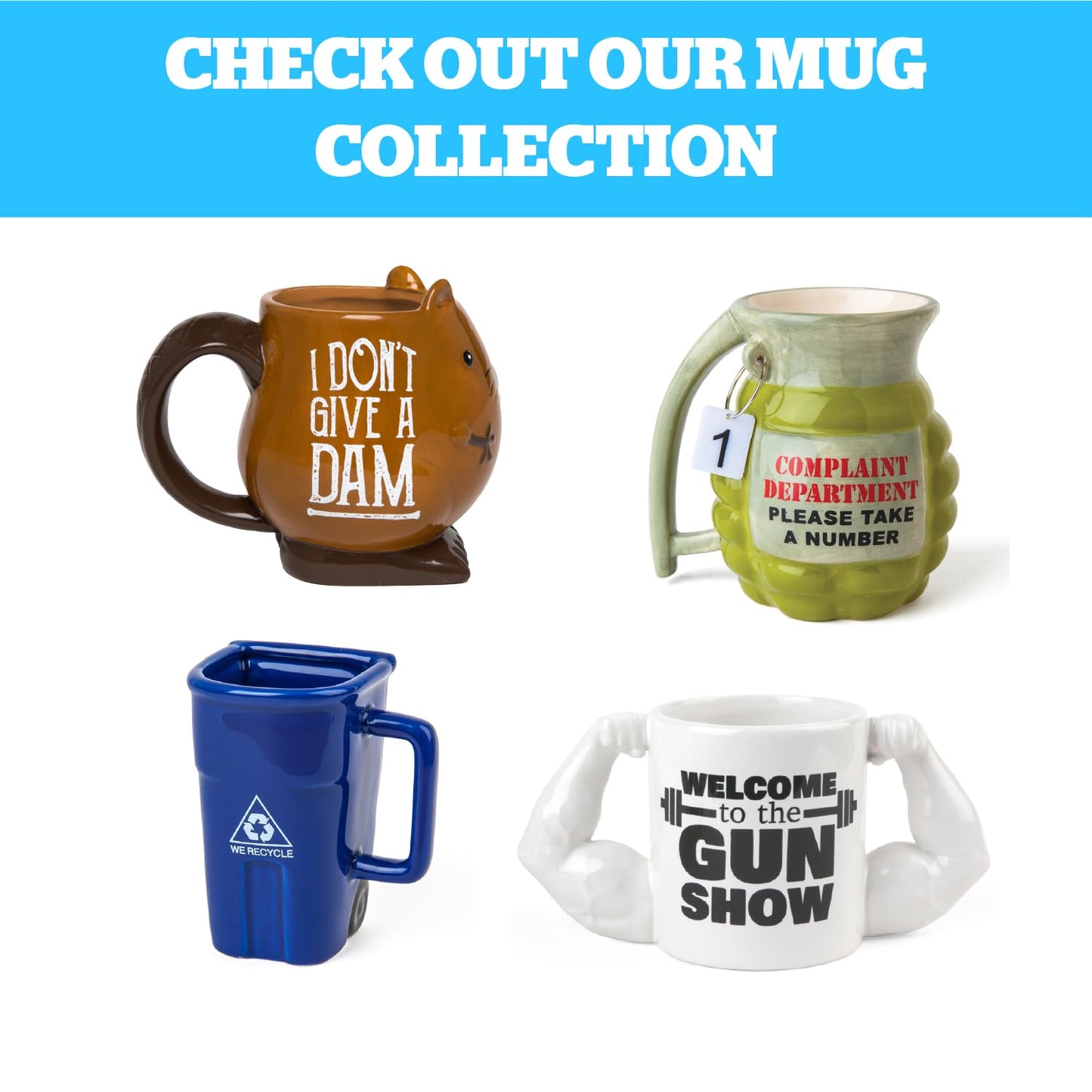 BigMouth Inc. Prescription Coffee Mug - Large Funny Prescription Coffee Cup - Unique Pharmacy Gifts - Hilarious Novelty and Gag Gifts for Doctor - Dishwasher-Safe Ceramic Pill Bottle Coffee Cup - 12oz