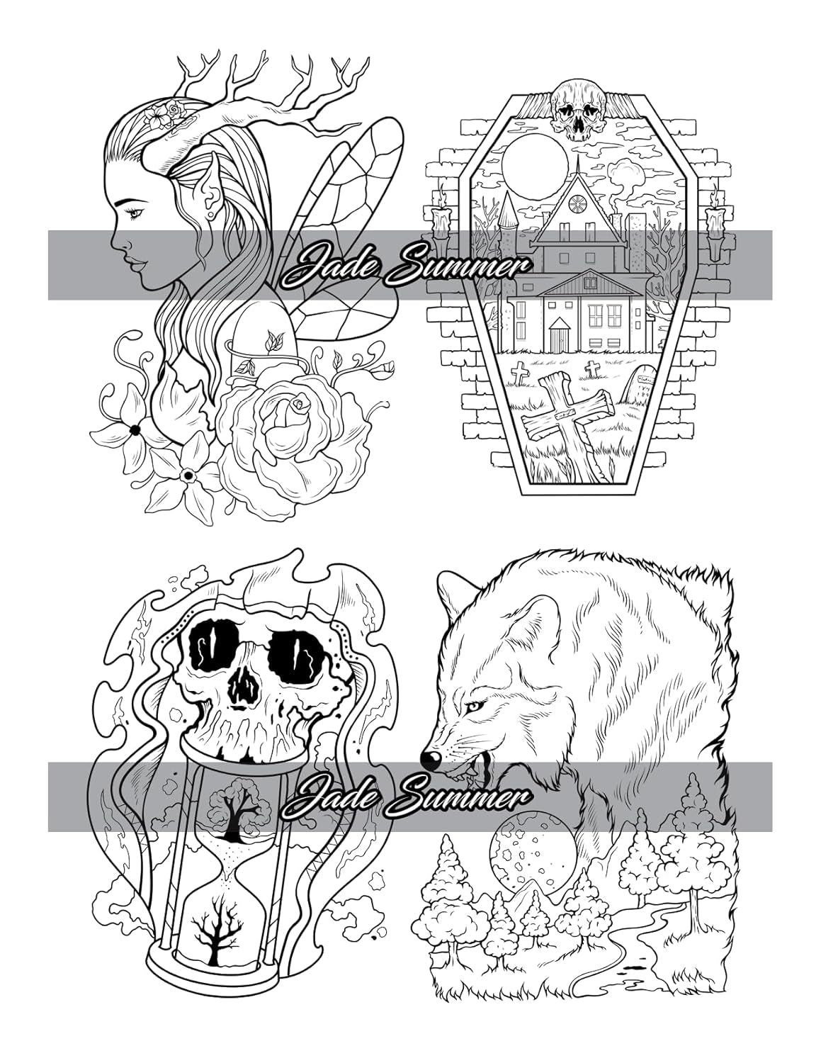 100 Tattoos: Tattoo Coloring Book for Adults with Incredible Designs of Animals, Flowers, Fantasy, Skulls, and More!