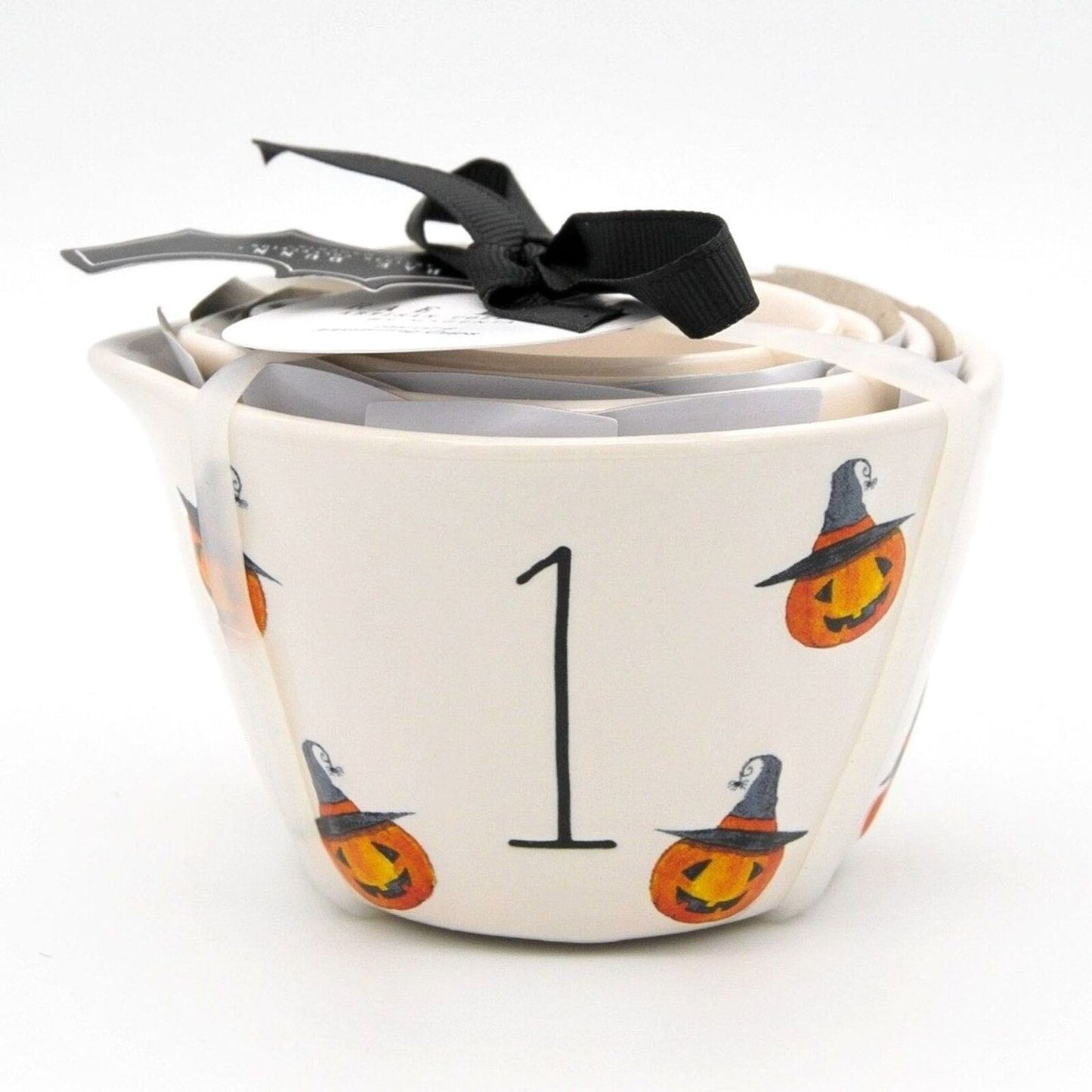 Rae Dunn Halloween Measuring Cups, Ceramic Measuring Cups Set of 4, New