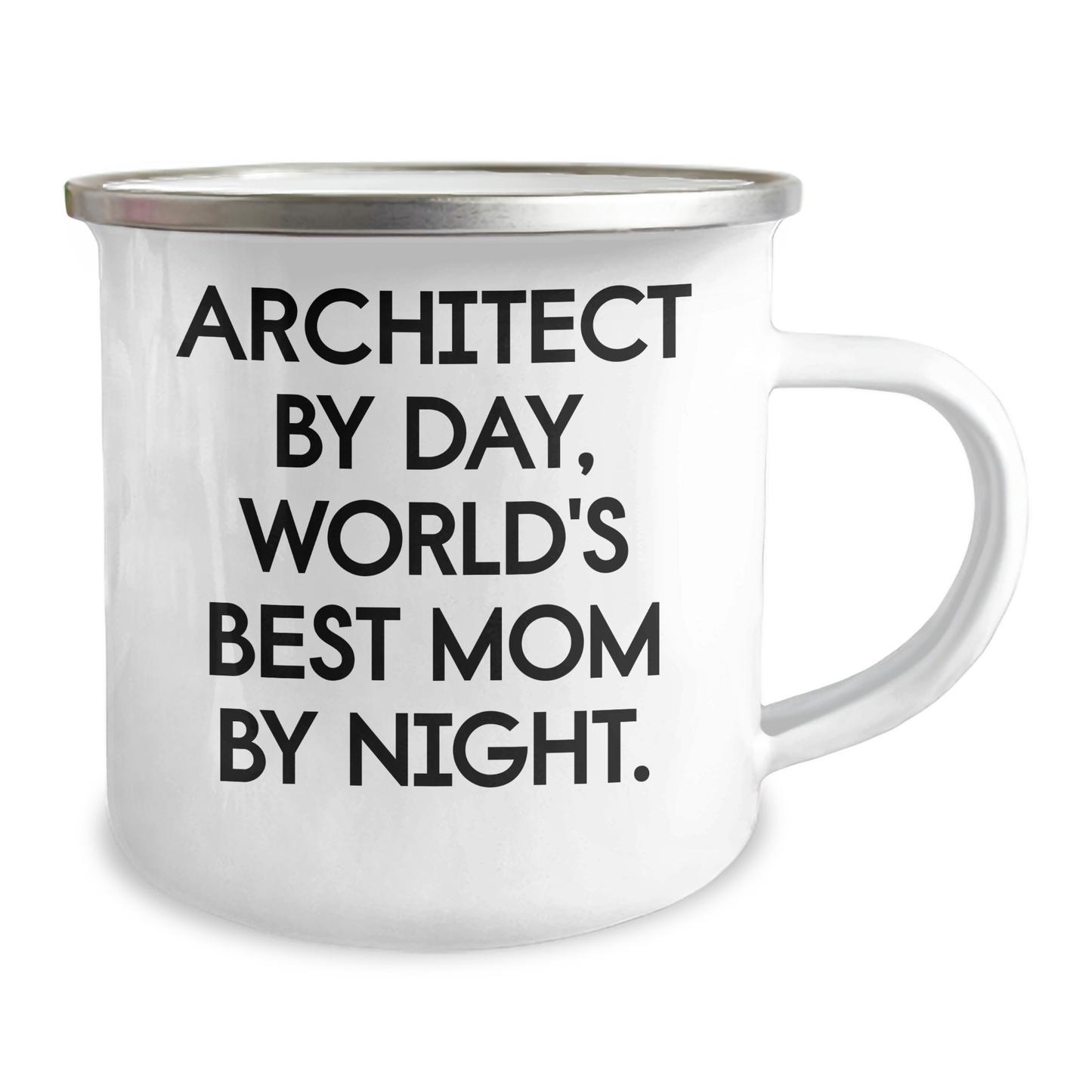 Architect Gifts by Day, World's Best Dad by Night - Funny Camping Mug for Father's Day - Gifts from Men to Architect - Image 2