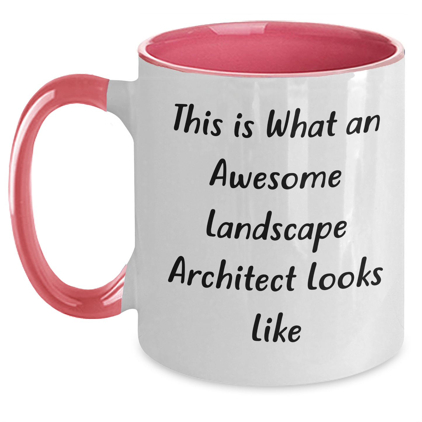 Funny Landscape Architect Gifts, This Is What An Awesome Landscape Architect Looks Like, Two Tone Coffee Mug for Graduation, Gifts from Friends, Gifts for Landscape Architects - Main
