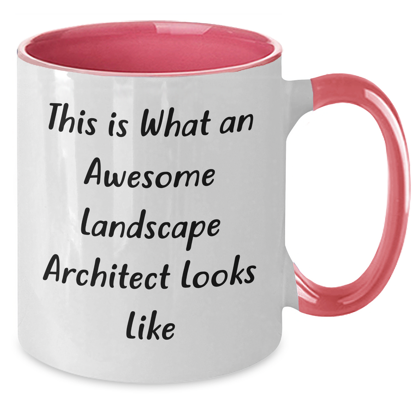 Funny Landscape Architect Gifts, This Is What An Awesome Landscape Architect Looks Like, Two Tone Coffee Mug for Graduation, Gifts from Friends, Gifts for Landscape Architects - Additional
