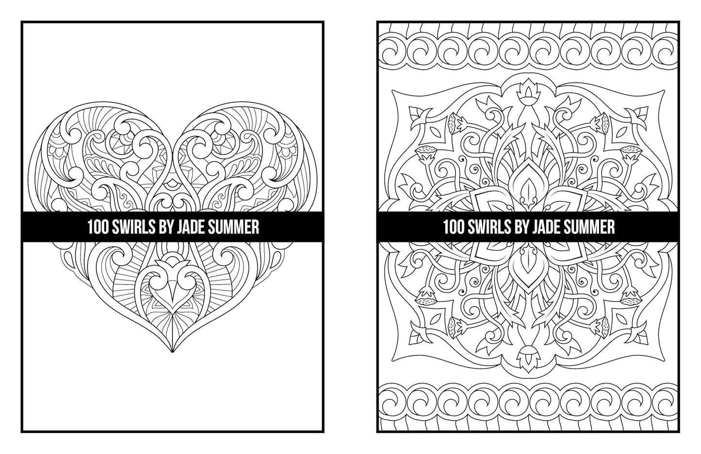 100 Swirls Coloring Book: for Adults with Fun, Easy, and Relaxing Designs