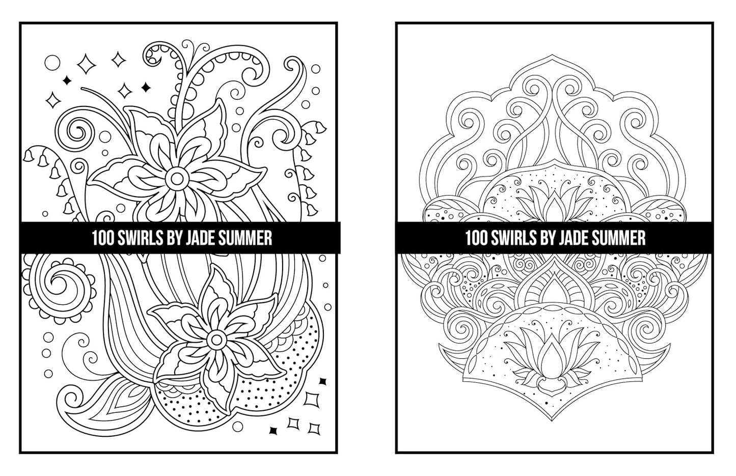 100 Swirls Coloring Book: for Adults with Fun, Easy, and Relaxing Designs