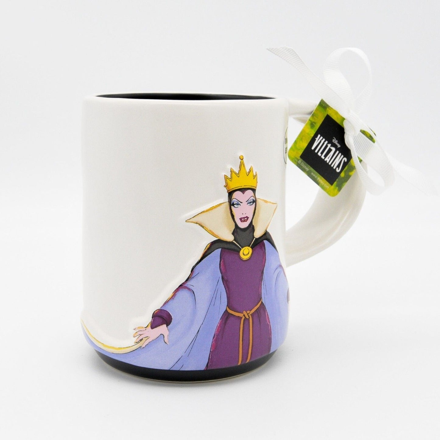 Rae Dunn Evil Queen Mug, Snow White 16oz Ceramic Coffee Cup, Disney Gift, New