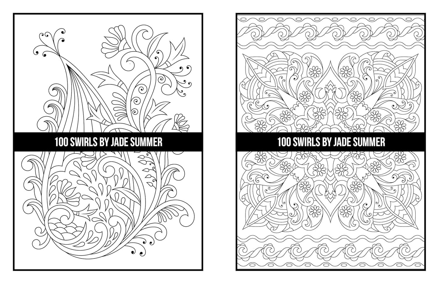 100 Swirls Coloring Book: for Adults with Fun, Easy, and Relaxing Designs