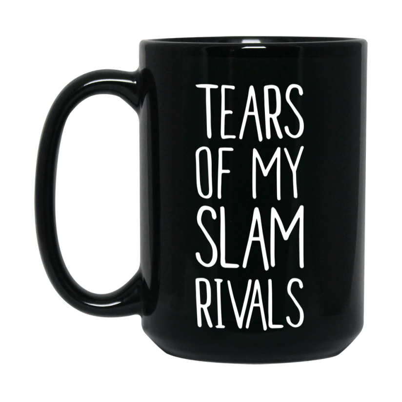 Funny Slam Mug, Tears Of My Slam Rivals, 11Oz Or 15Oz Black Ceramic Coffee Cup