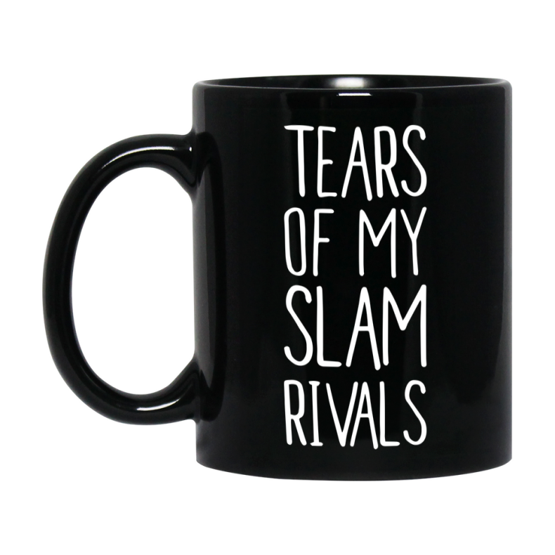 Funny Slam Mug, Tears Of My Slam Rivals, 11Oz Or 15Oz Black Ceramic Coffee Cup