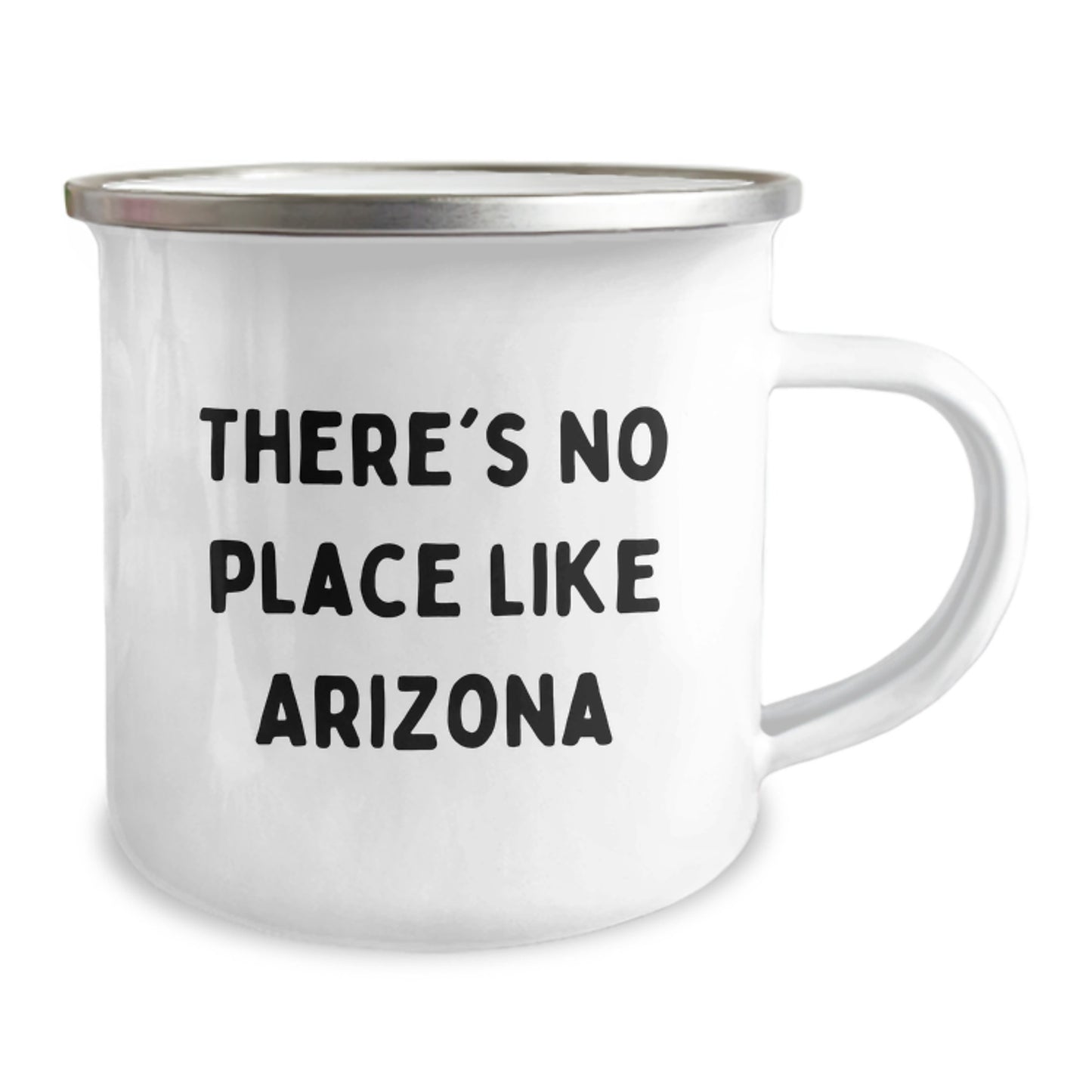 Arizona Treasures Funny Camping Mugs for Men Gifts from Family, Arizona Camping Mug Birthday Unique Gifts for Arizona Lovers, 'There's No Place Like Arizona' Quote - Image 2