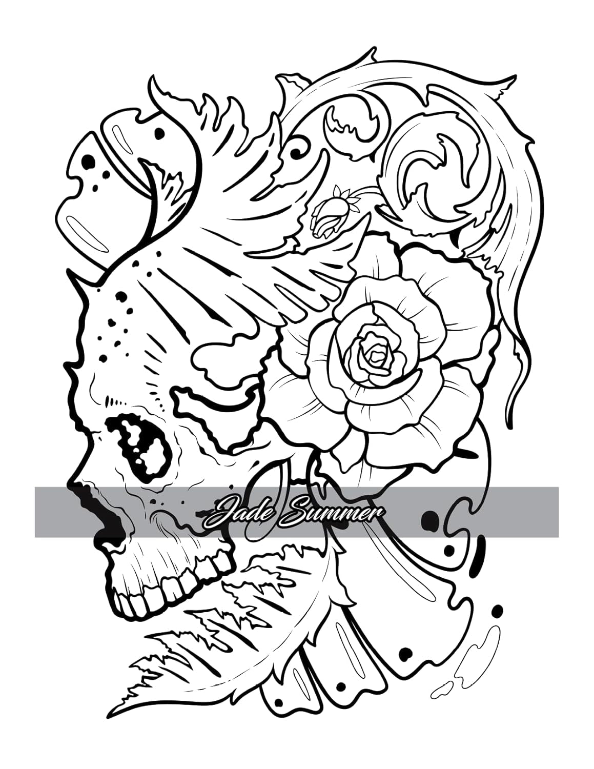100 Tattoos: Tattoo Coloring Book for Adults with Incredible Designs of Animals, Flowers, Fantasy, Skulls, and More!