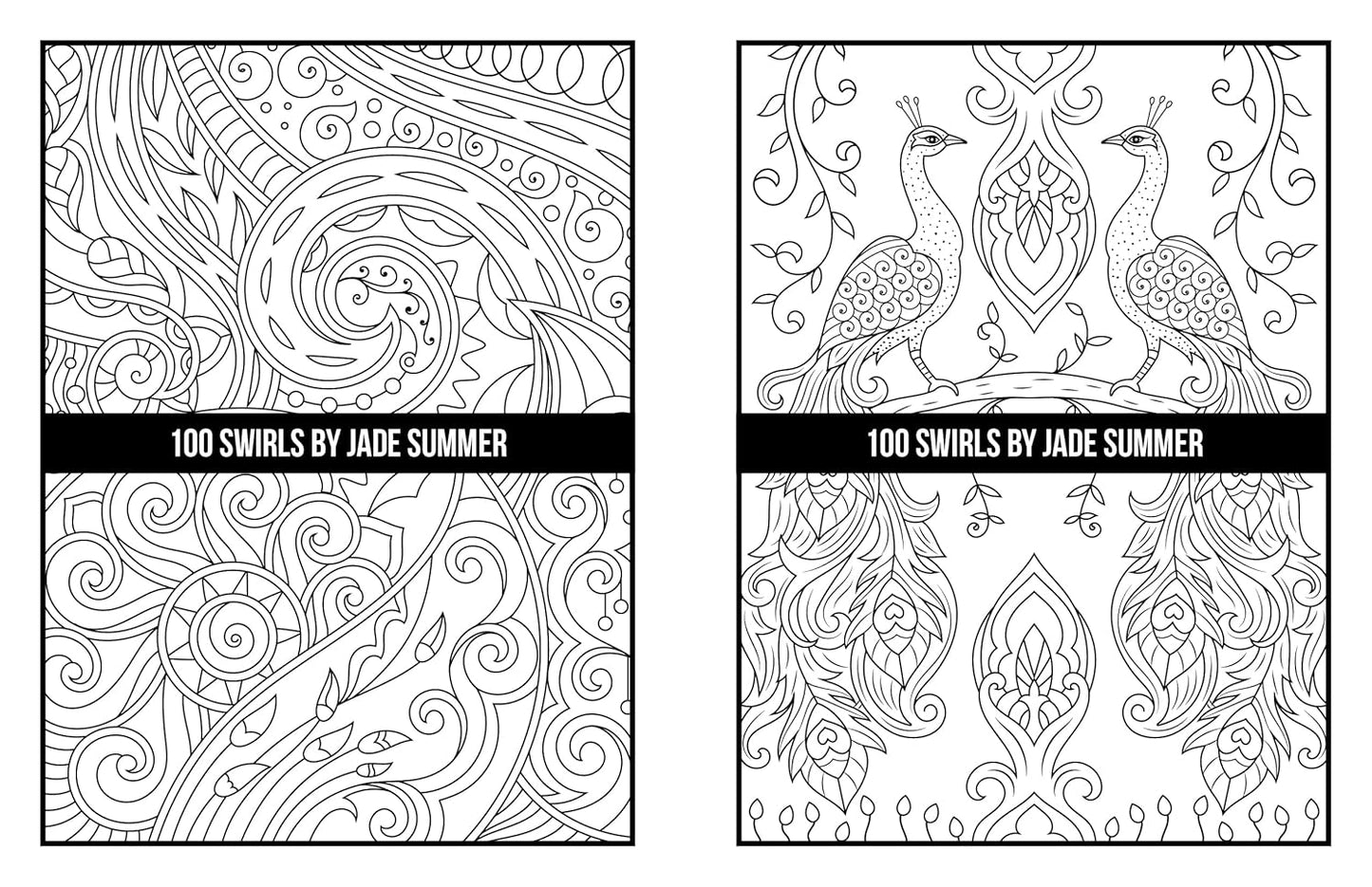 100 Swirls Coloring Book: for Adults with Fun, Easy, and Relaxing Designs