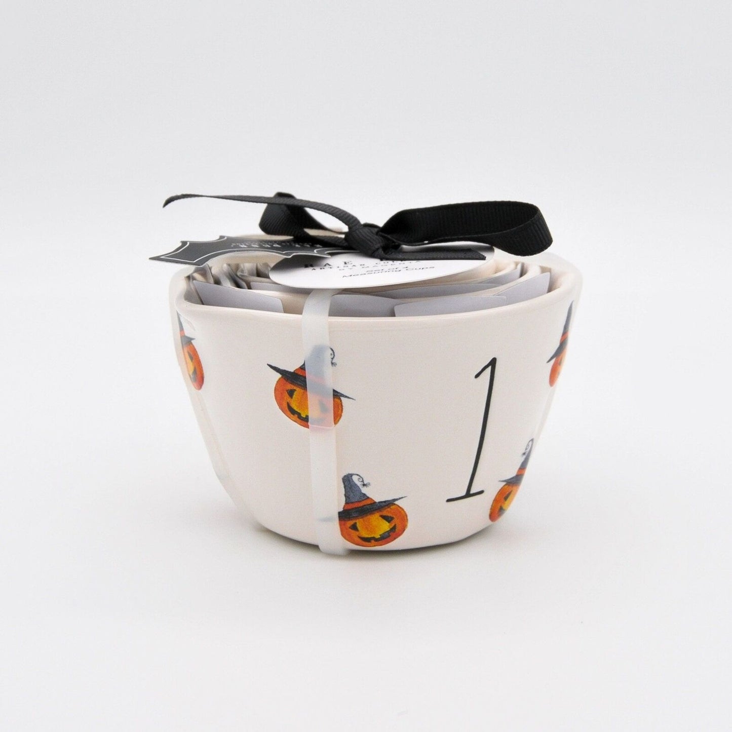 Rae Dunn Halloween Measuring Cups, Ceramic Measuring Cups Set of 4, New