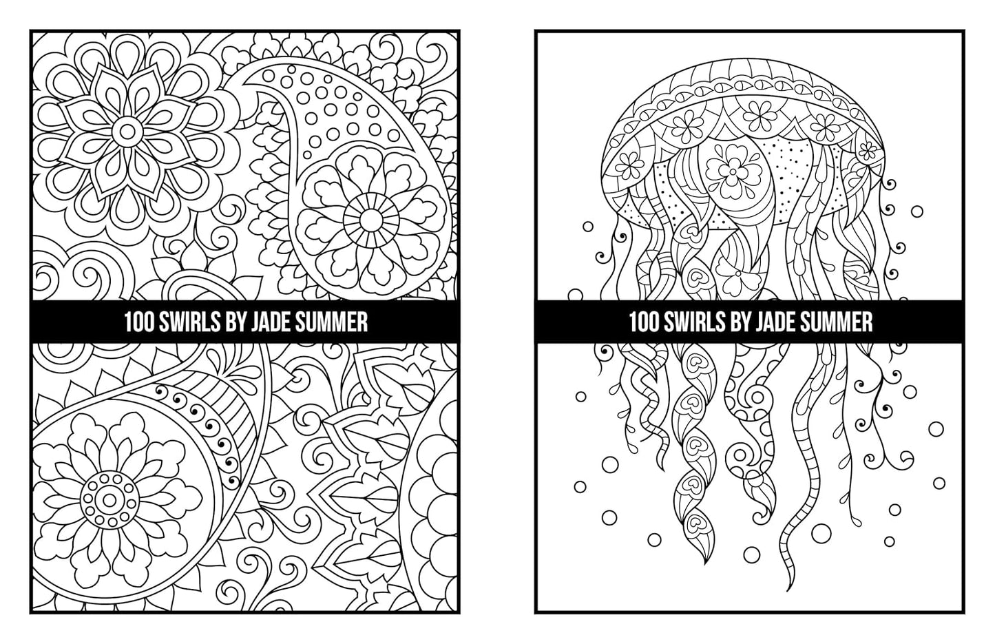 100 Swirls Coloring Book: for Adults with Fun, Easy, and Relaxing Designs