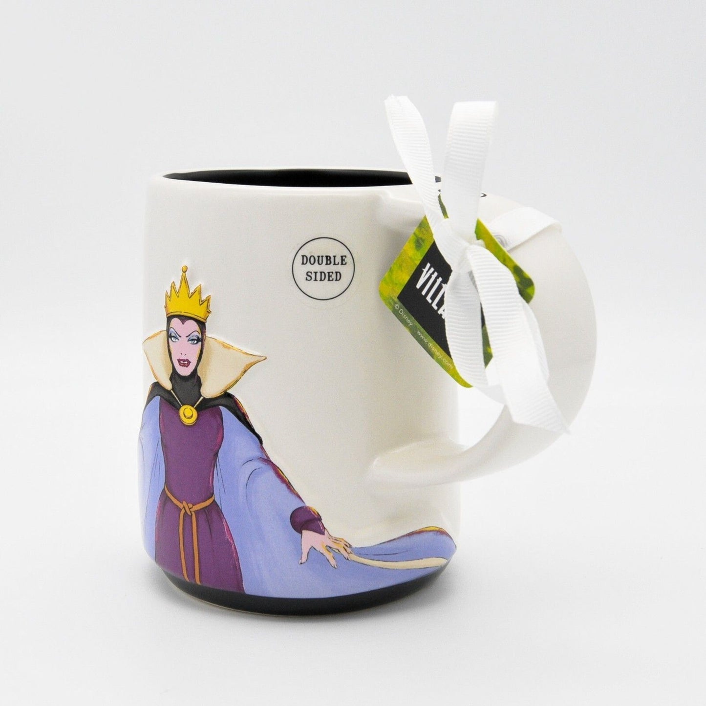 Rae Dunn Evil Queen Mug, Snow White 16oz Ceramic Coffee Cup, Disney Gift, New