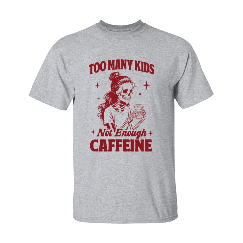 Funny Halloween Coffee Lovers T-Shirt, Graphic Halloween Tee, Gildan 500 Unisex