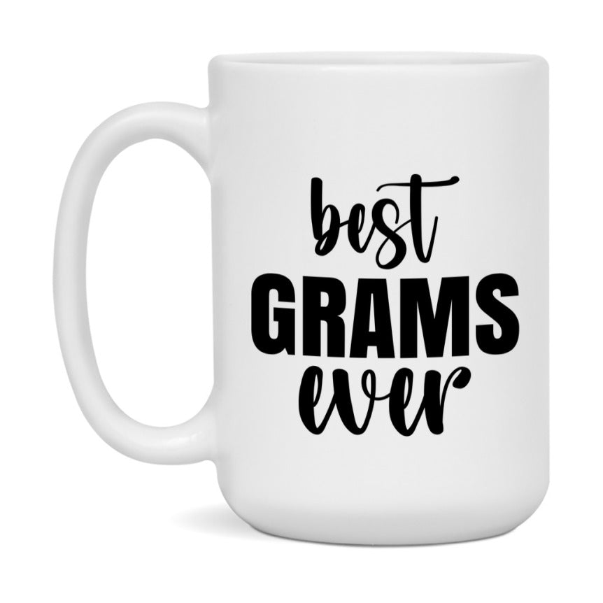 Best Grams Ever Mug, Mother's Day Gift, 11Oz Or 15Oz Ceramic Coffee Cup