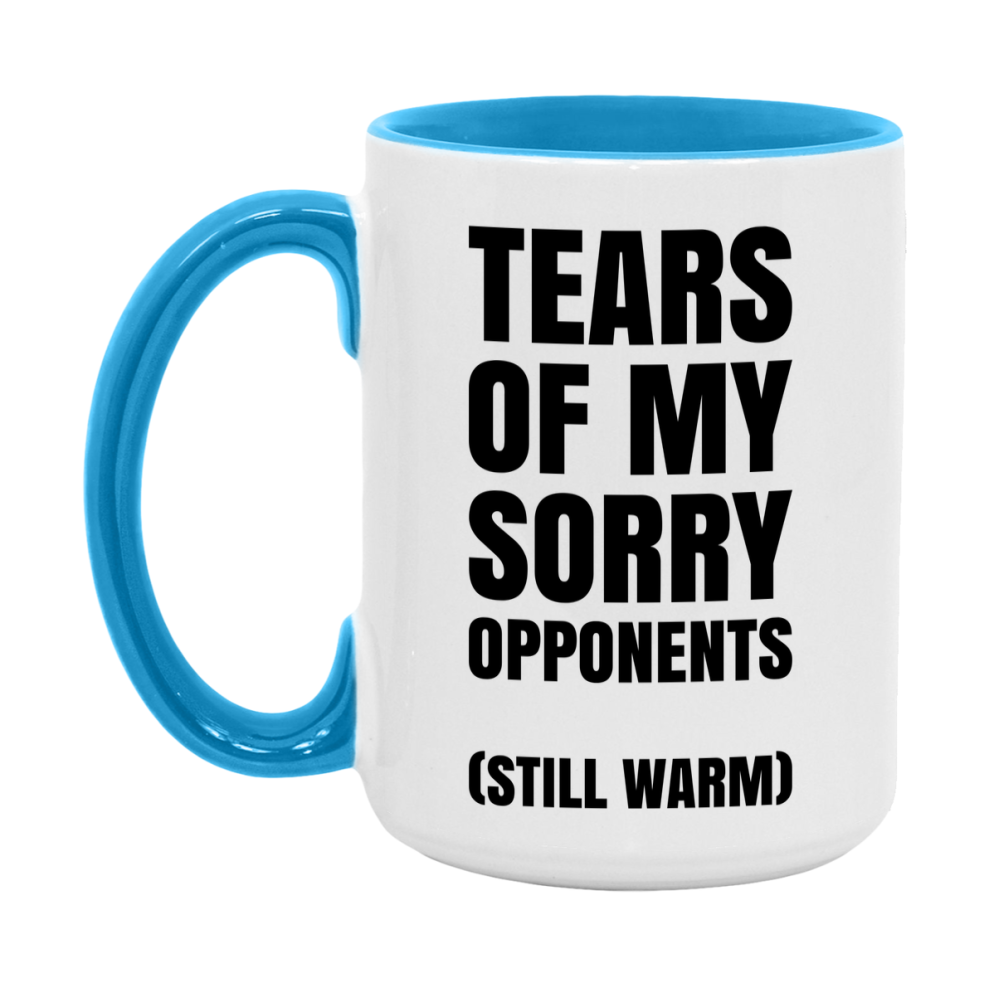 Board Game Gift – Tears Of My Sorry Opponents Mug, 11Oz Or 15Oz White Ceramic Coffee Cup