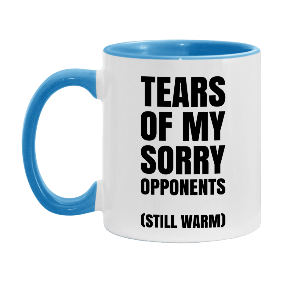 Board Game Gift – Tears Of My Sorry Opponents Mug, 11Oz Or 15Oz White Ceramic Coffee Cup