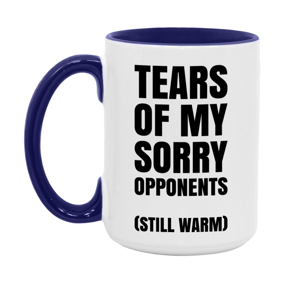 Board Game Gift – Tears Of My Sorry Opponents Mug, 11Oz Or 15Oz White Ceramic Coffee Cup