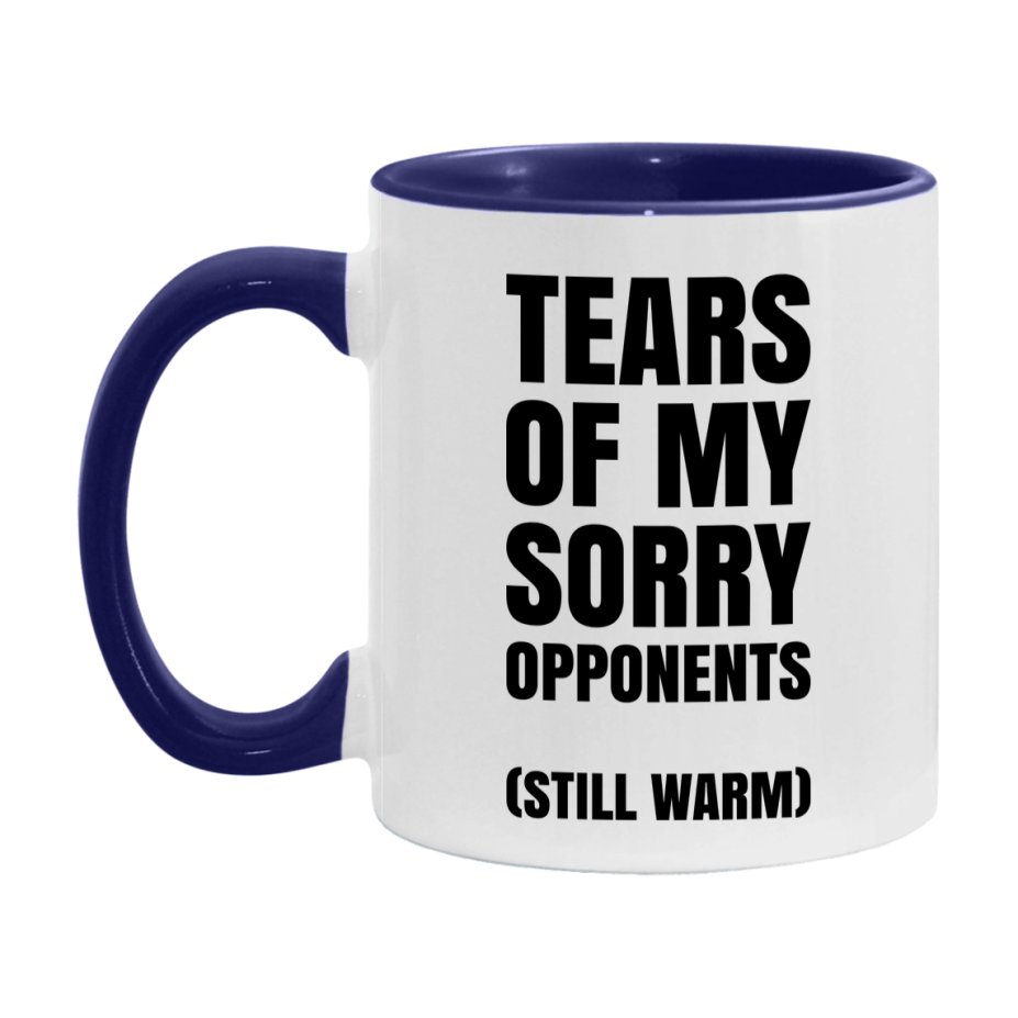 Board Game Gift – Tears Of My Sorry Opponents Mug, 11Oz Or 15Oz White Ceramic Coffee Cup