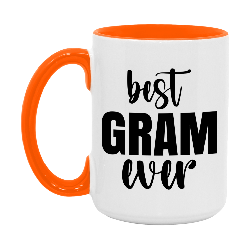 Best Gram Ever Mug, Mother's Day Gift, 11Oz Or 15Oz Ceramic Coffee Cup